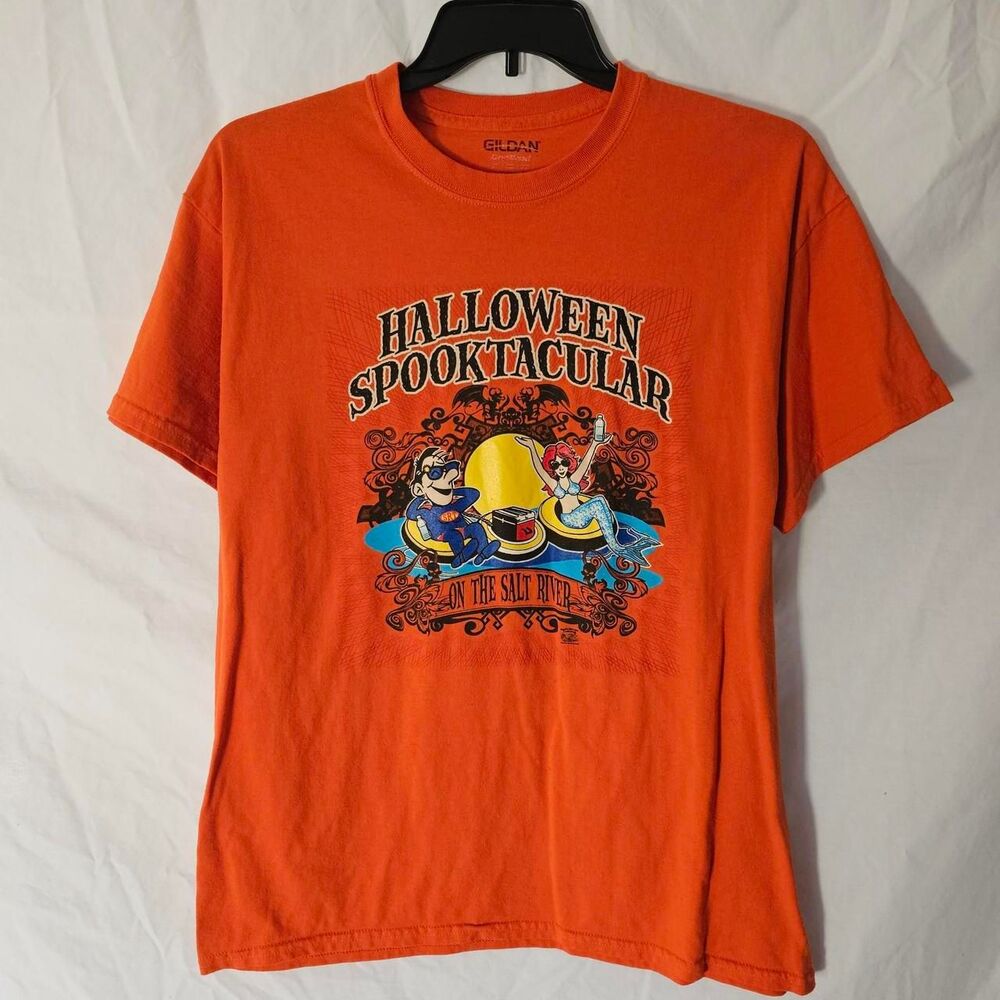 Orange halloween spooktacular on the salt River tshirt